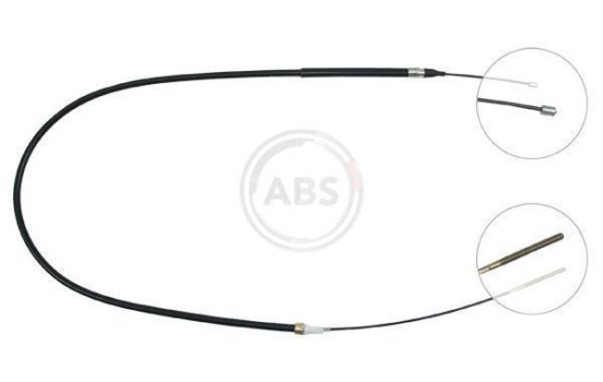 Cable, parking brake K10021 ABS, Image 3