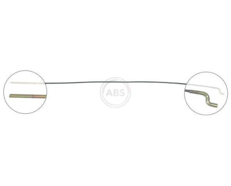Cable, parking brake K10024 ABS, Image 2