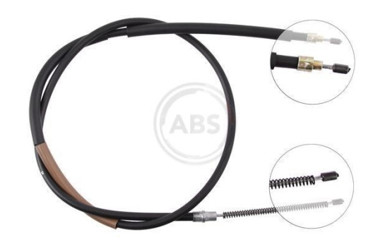 Cable, parking brake K10028 ABS, Image 2