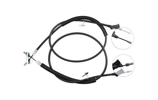 Cable, parking brake K10032 ABS, Image 2