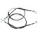 Cable, parking brake K10042 ABS, Thumbnail 2