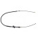 Cable, parking brake K10046 ABS, Thumbnail 2