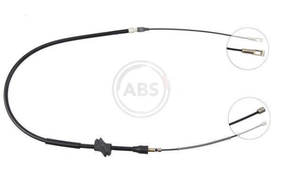 Cable, parking brake K10046 ABS, Image 3