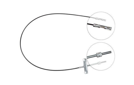 Cable, parking brake K10052 ABS, Image 2