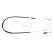 Cable, parking brake K10056 ABS, Thumbnail 3