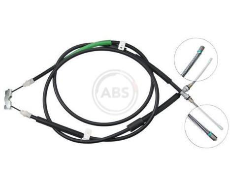 Cable, parking brake K10065 ABS, Image 3