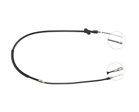 Cable, parking brake K10076 ABS, Image 2