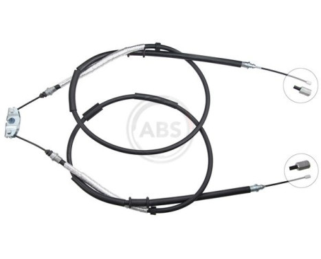 Cable, parking brake K10085 ABS, Image 2