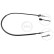 Cable, parking brake K10168 ABS, Thumbnail 3