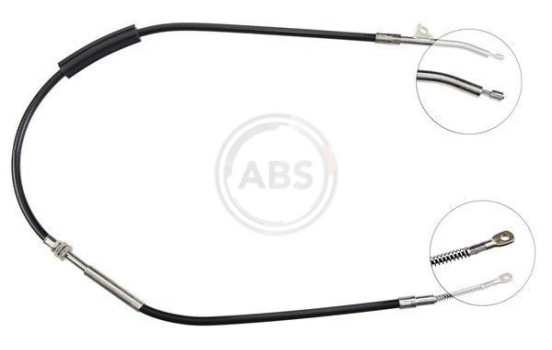 Cable, parking brake K10197 ABS, Image 3