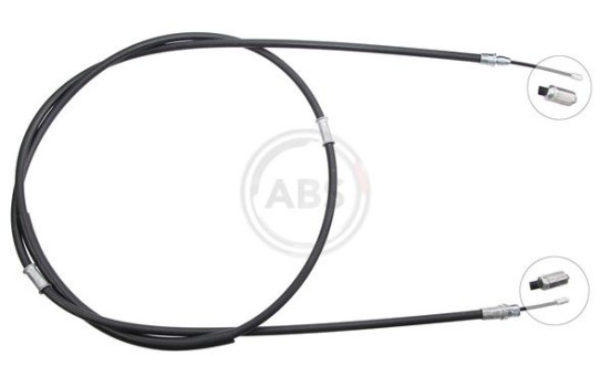 Cable, parking brake K10201 ABS, Image 2
