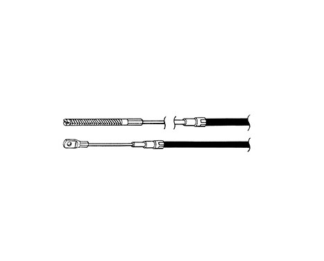 Cable, parking brake K10256 ABS, Image 2