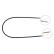 Cable, parking brake K10257 ABS, Thumbnail 2