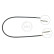 Cable, parking brake K10257 ABS, Thumbnail 3