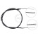 Cable, parking brake K10297 ABS, Thumbnail 3