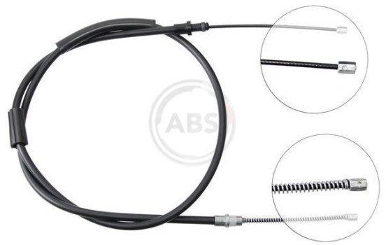 Cable, parking brake K10297 ABS, Image 3