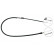 Cable, parking brake K10317 ABS, Thumbnail 2