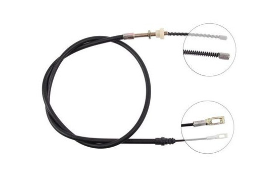 Cable, parking brake K10376 ABS, Image 2