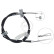 Cable, parking brake K10397 ABS, Thumbnail 2