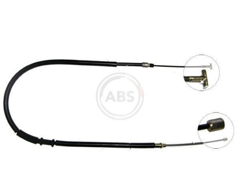 Cable, parking brake K10558 ABS, Image 3