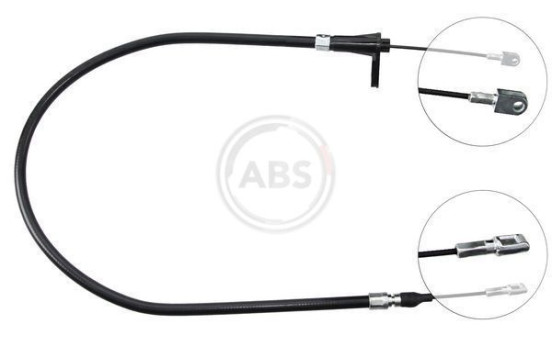 Cable, parking brake K10596 ABS, Image 3