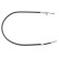 Cable, parking brake K10616 ABS, Thumbnail 2