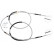 Cable, parking brake K10655 ABS