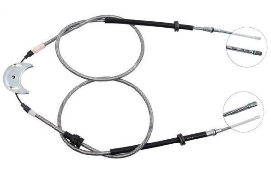 Cable, parking brake K10665 ABS