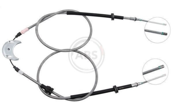 Cable, parking brake K10665 ABS, Image 3