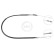 Cable, parking brake K10676 ABS, Thumbnail 3