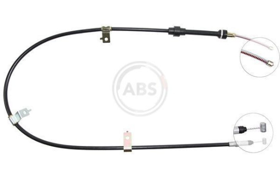 Cable, parking brake K10697 ABS, Image 2