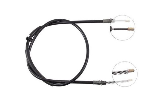 Cable, parking brake K10745 ABS, Image 2
