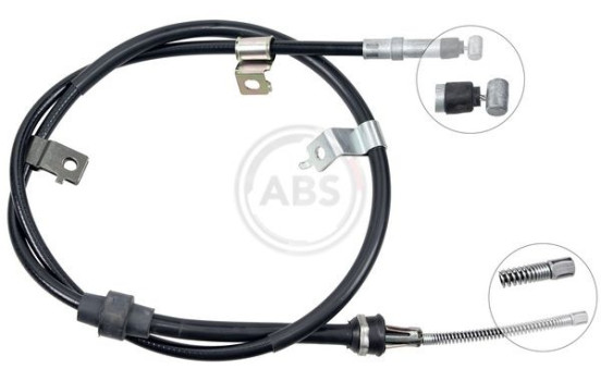 Cable, parking brake K10758 ABS, Image 2