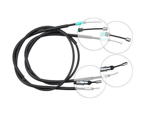 Cable, parking brake K10765 ABS, Image 2