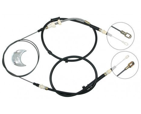 Cable, parking brake K10785 ABS