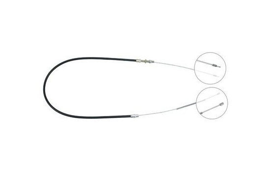 Cable, parking brake K10786 ABS, Image 2