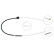Cable, parking brake K10801 ABS, Thumbnail 2