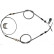 Cable, parking brake K10805 ABS, Thumbnail 2
