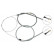 Cable, parking brake K10815 ABS, Thumbnail 2
