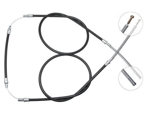 Cable, parking brake K10845 ABS