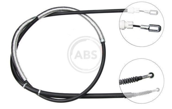 Cable, parking brake K10846 ABS, Image 3