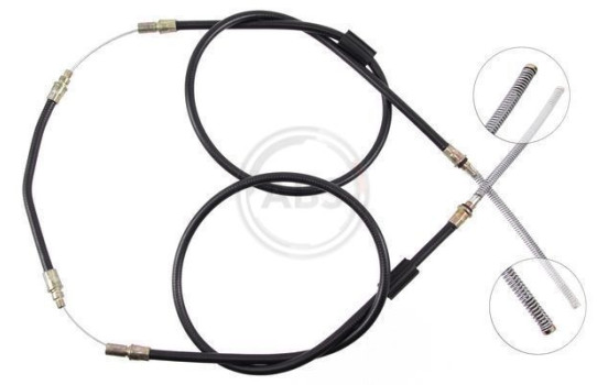 Cable, parking brake K10855 ABS, Image 3
