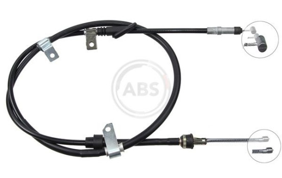 Cable, parking brake K10858 ABS, Image 2