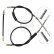 Cable, parking brake K10865 ABS, Thumbnail 3
