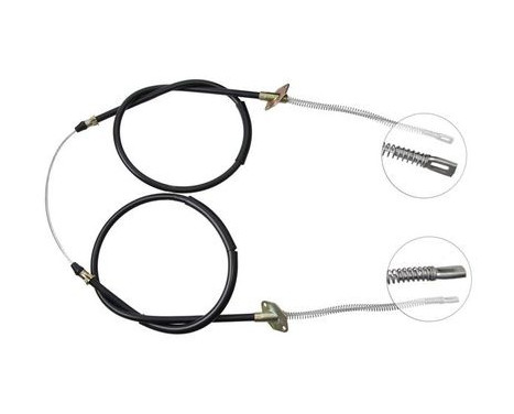 Cable, parking brake K10955 ABS, Image 2
