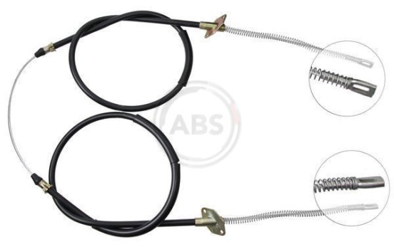 Cable, parking brake K10955 ABS, Image 3