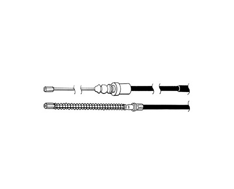 Cable, parking brake K10976 ABS, Image 2