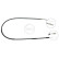 Cable, parking brake K10985 ABS, Thumbnail 3
