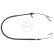 Cable, parking brake K11048 ABS, Thumbnail 2