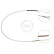 Cable, parking brake K11155 ABS, Thumbnail 2